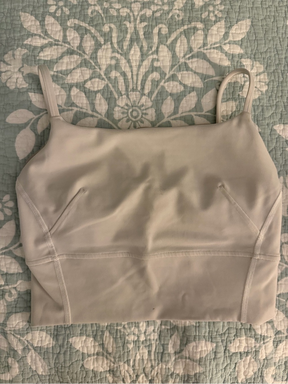 lululemon athletica White Longline Bra